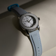 Load image into Gallery viewer, White & Light Blue