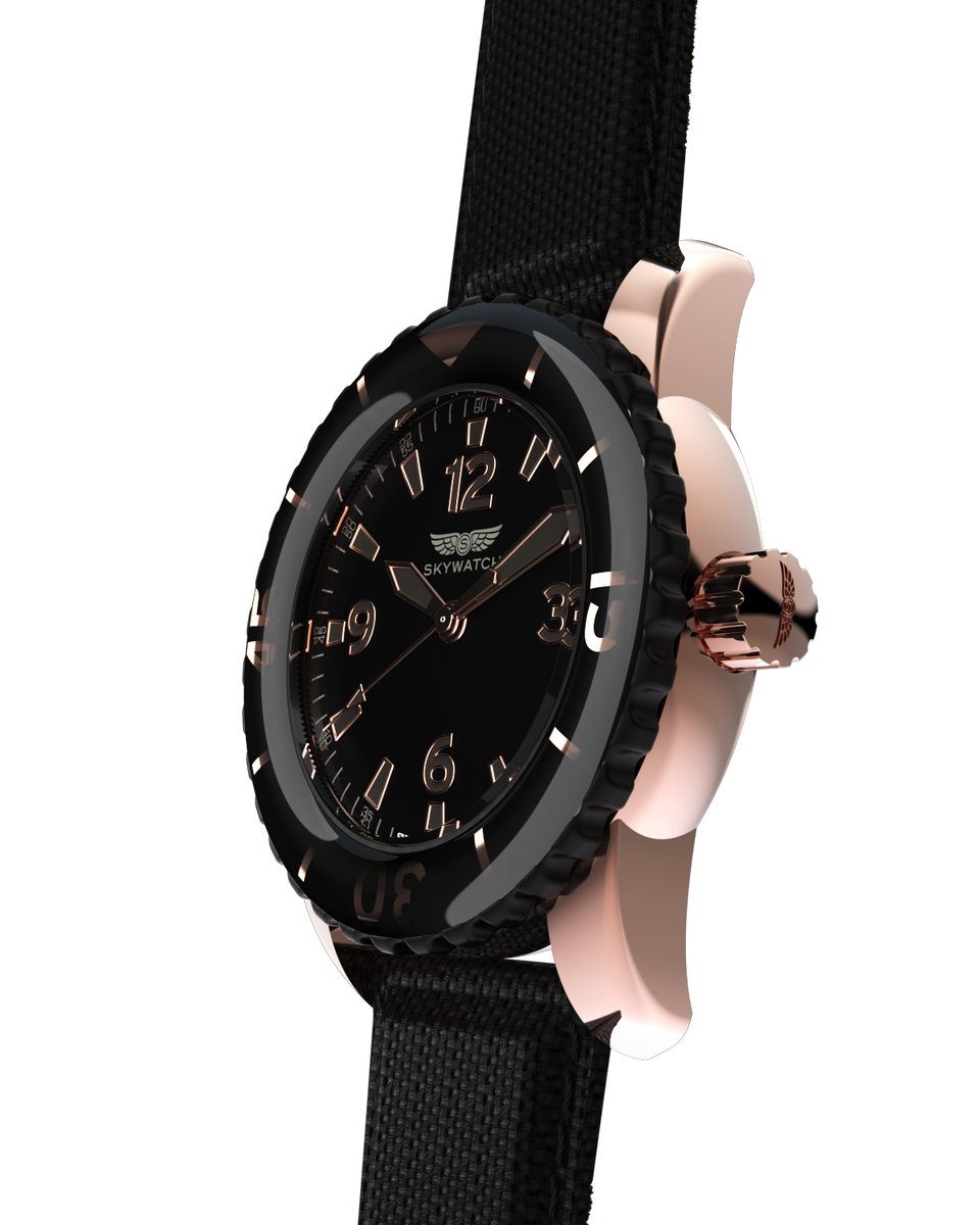 Black Rose Gold Skywatch