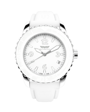 Load image into Gallery viewer, White & Polished Stainless Steel