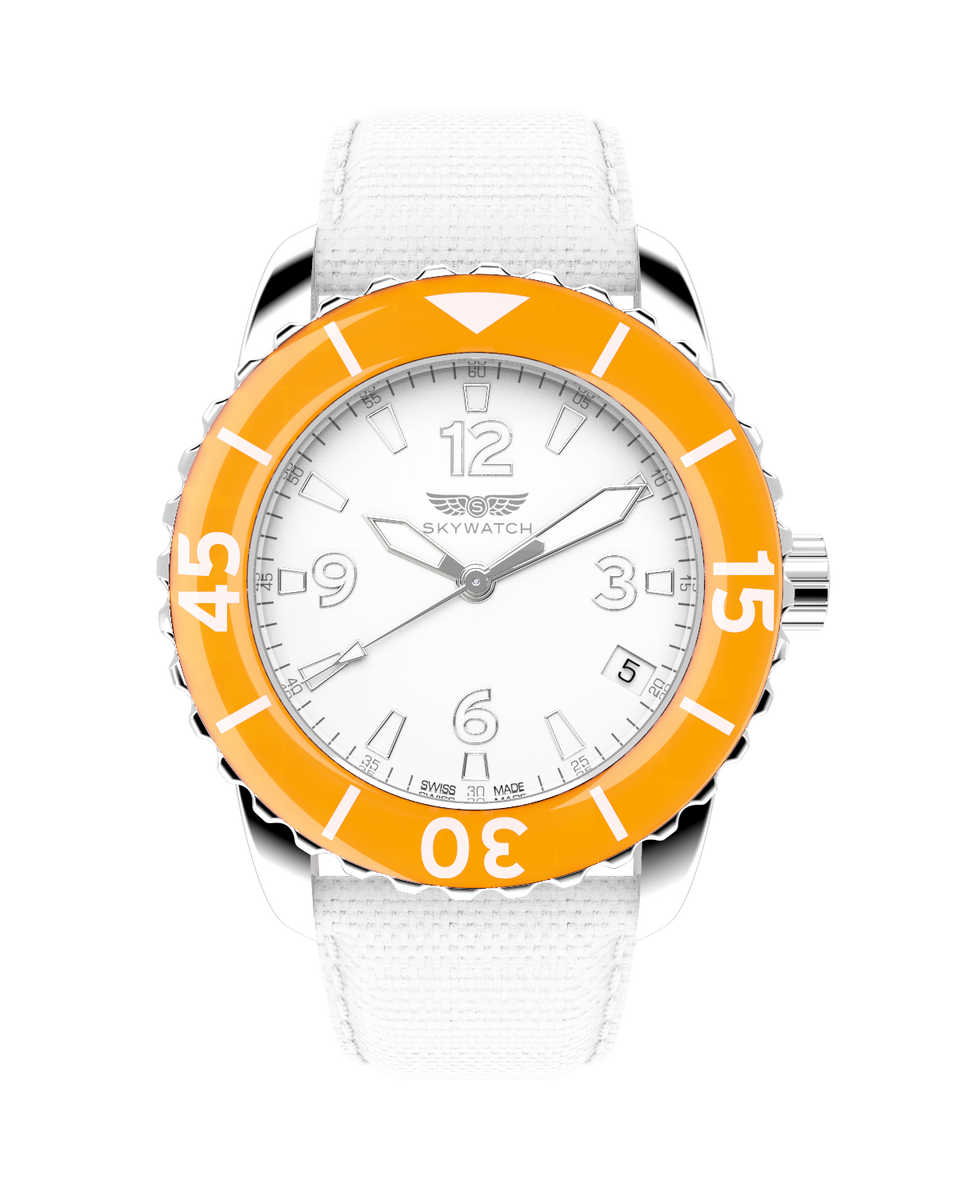 Orange & White – Skywatch Orange & White – Skywatch