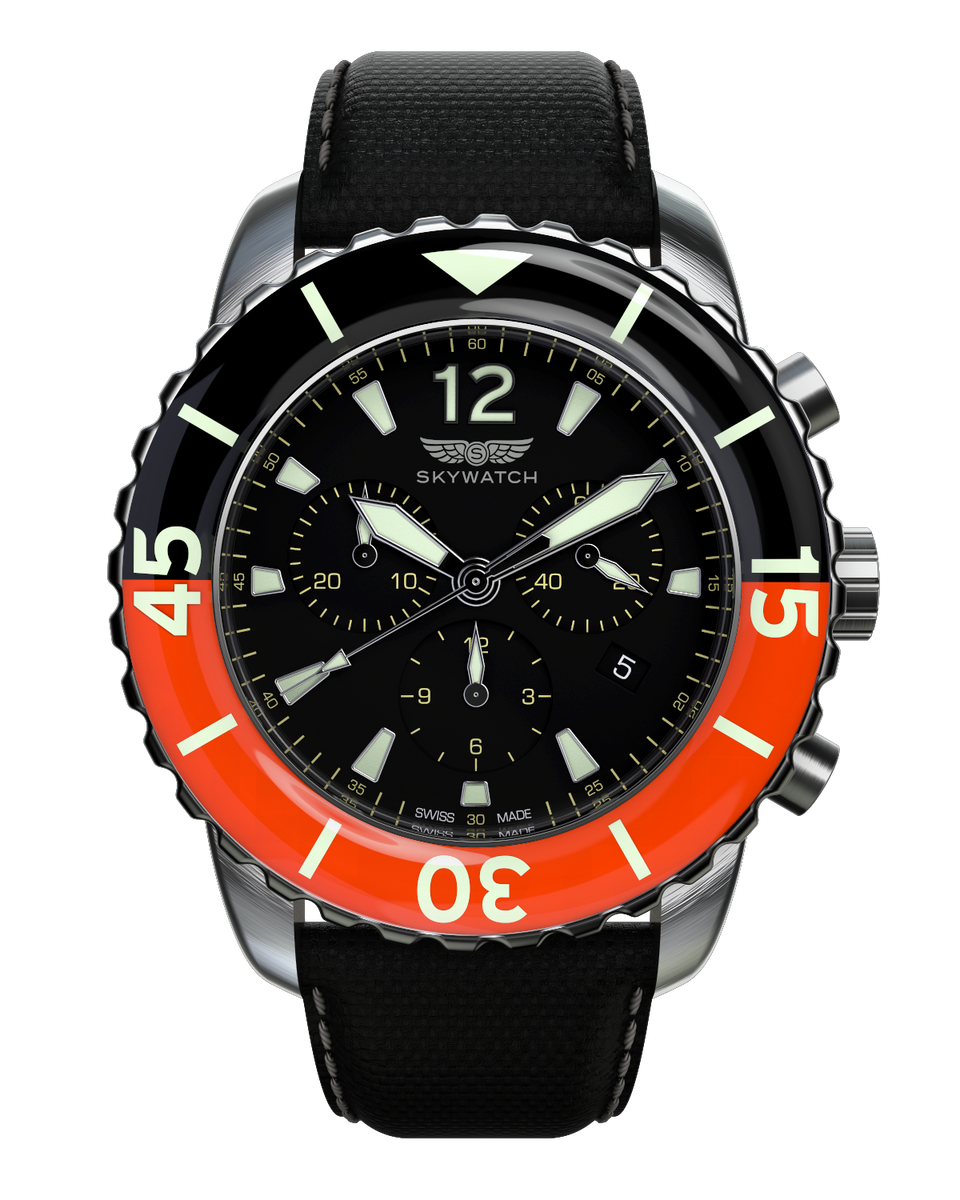 Skywatch watches Unisex Swiss Made Skywatch 38 mm 3-hand Stainless Steel (LCL001) main image 3