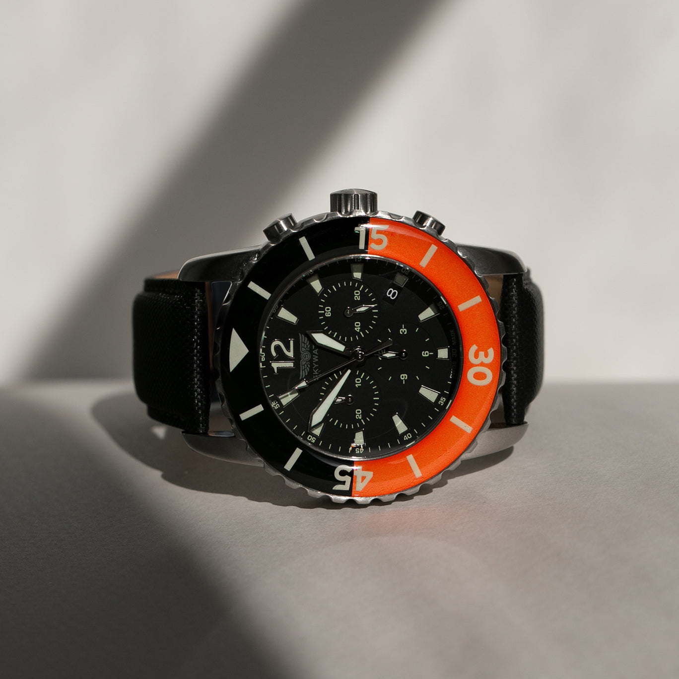 Poppy Red & Stainless Steel – Skywatch
