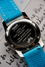 Load image into Gallery viewer, Strap, 20mm Skywatch x Love Button Blue Silicone
