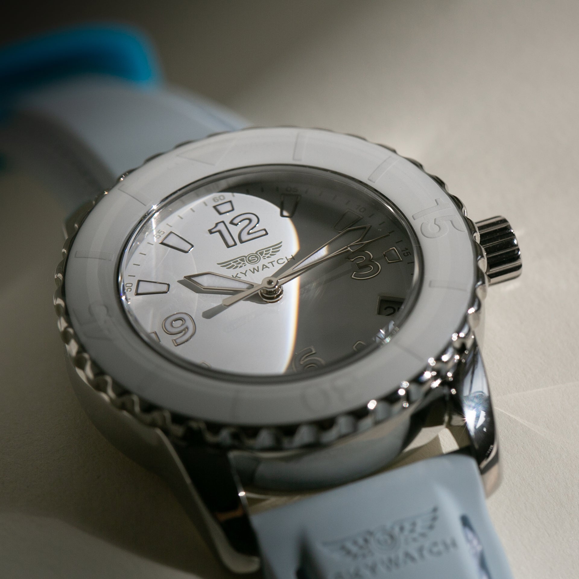 White & Light Blue – Skywatch