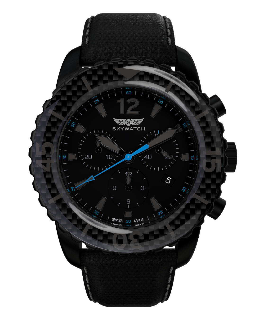 Isw sport 2025 carbon fiber chronograph